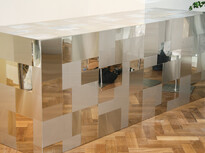Mirror steel retail counter | Design Steel | Auckland